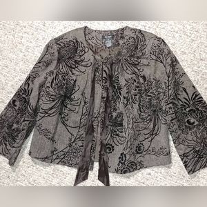 Bob Mackie vintage floral jacket